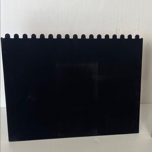 2 Pack Black Velvet Jewelry Display Stand